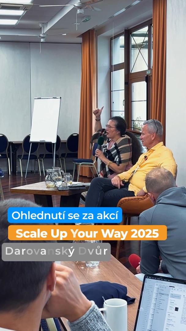Sestřih ze Scale Up Your Way 2025 na Darovanském dvoře.